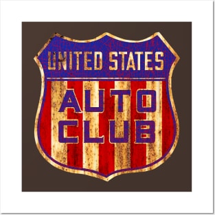 US Auto Club Posters and Art